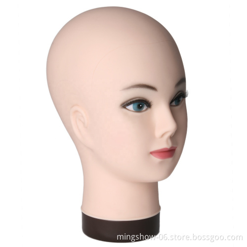 female wig styling mannequin head  display manikin model